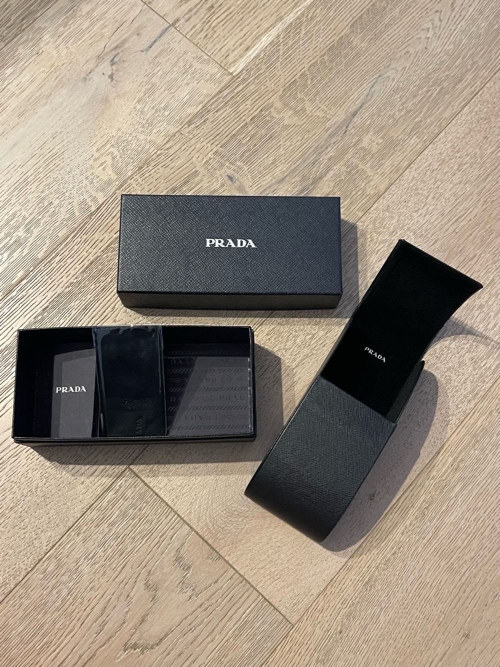 Prada Sunglasses Case with Box